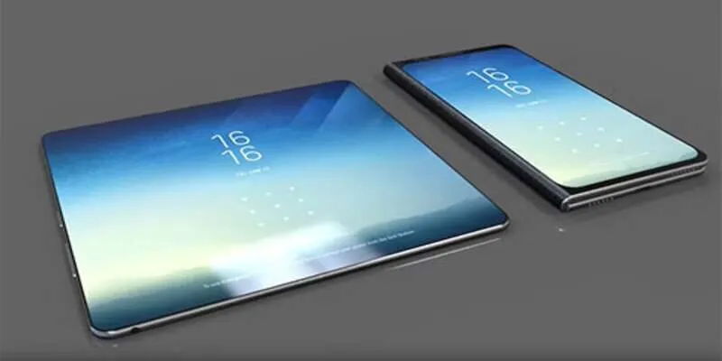 Lộ bản phác thảo Galaxy X màn hình gập của Samsung