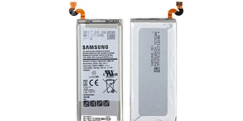 Pin Samsung Galaxy Note 8